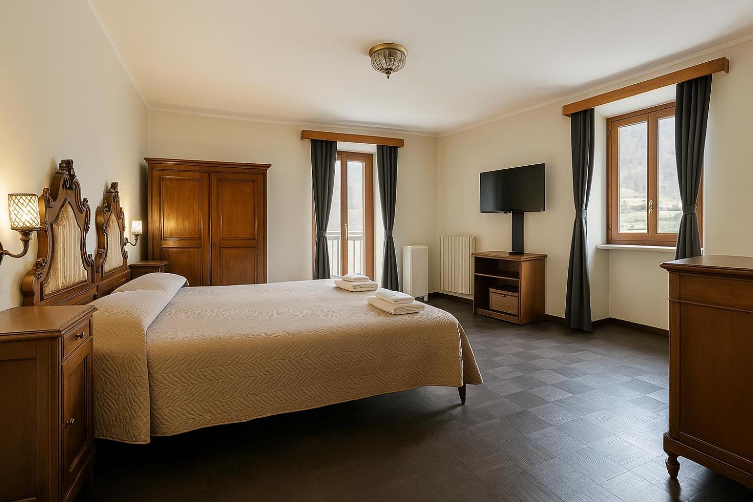 Albergo Locanda Corona Ballino Exterior foto